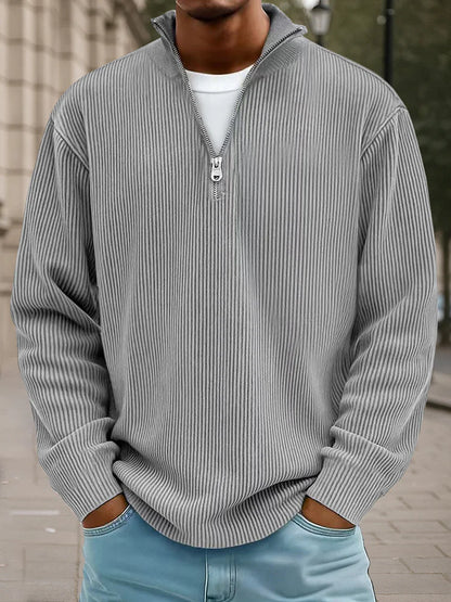 Calix — Men's Half-Zip Knit Pullover