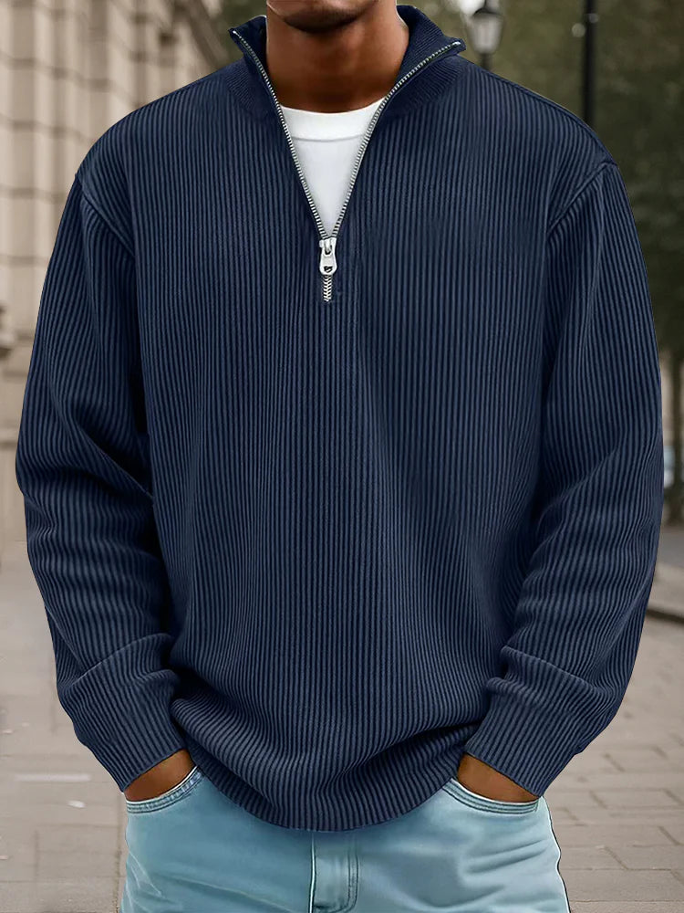 Calix — Men's Half-Zip Knit Pullover