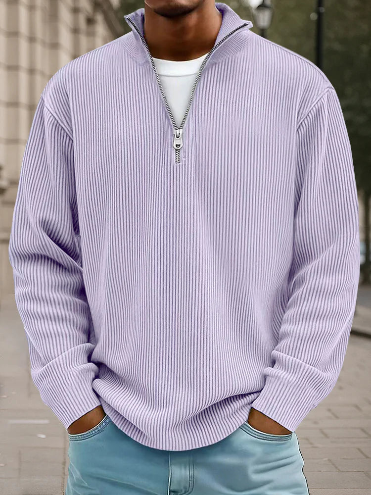 Calix — Men's Half-Zip Knit Pullover