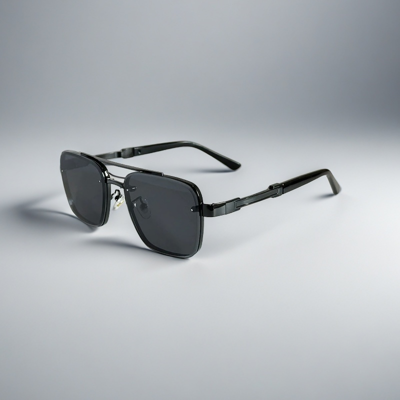 Skyline Verge Aviator Glasses — Square Frame in Tone