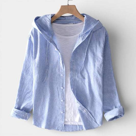 Brie - Lightweight Hooded Sweatshirt Relaxed Comfort