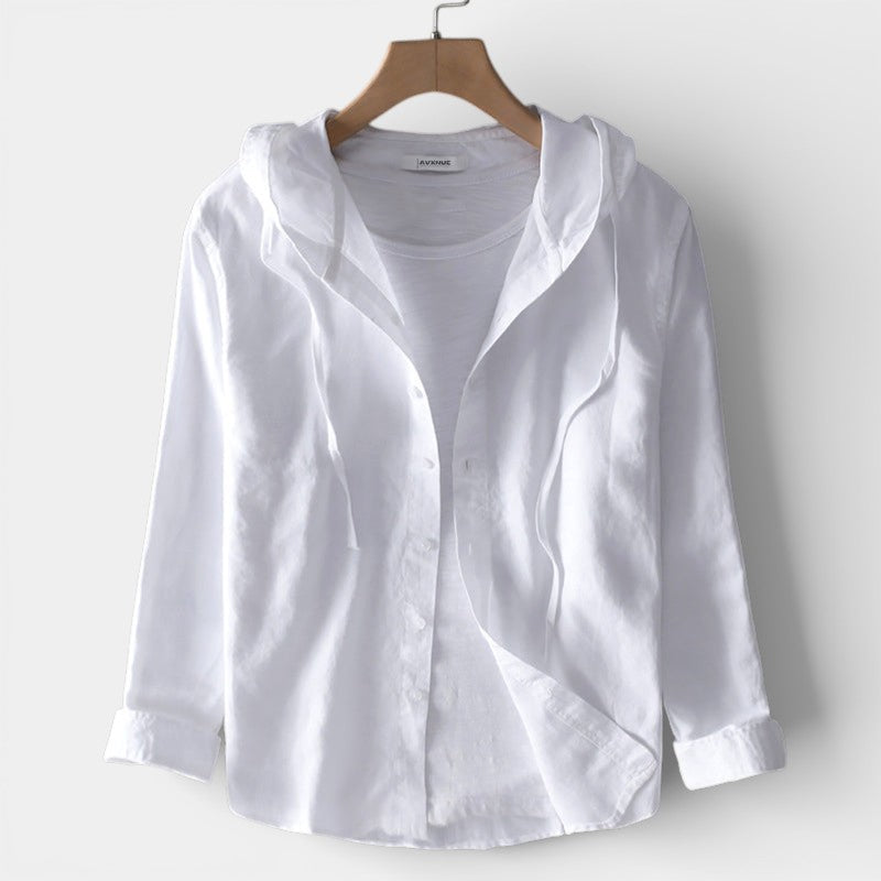 Brie - Lightweight Hooded Sweatshirt Relaxed Comfort