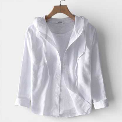 Brie - Lightweight Hooded Sweatshirt Relaxed Comfort