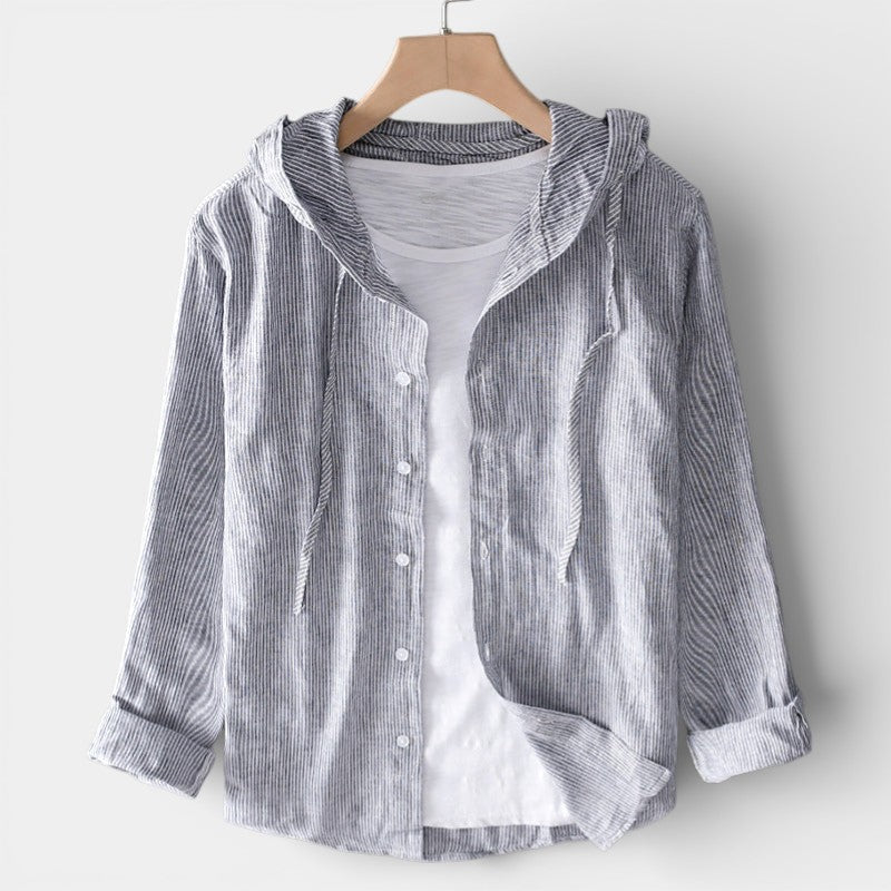 Brie - Lightweight Hooded Sweatshirt Relaxed Comfort