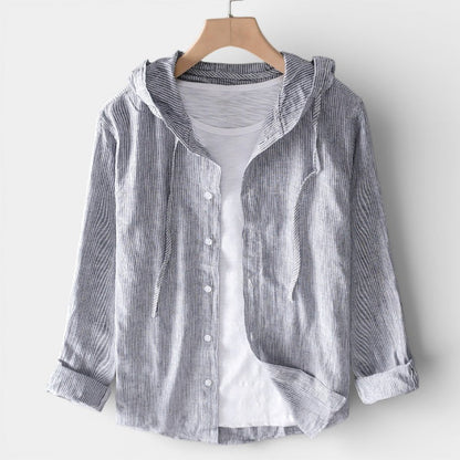 Brie - Lightweight Hooded Sweatshirt Relaxed Comfort