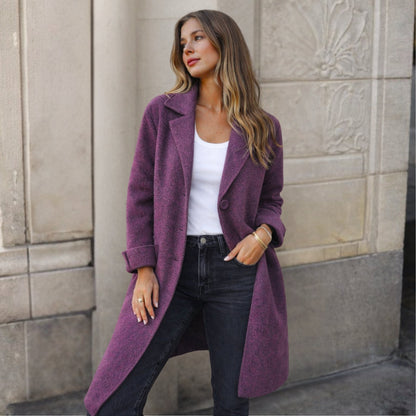Stella | Elegant Button Jacket with Timeless Structure