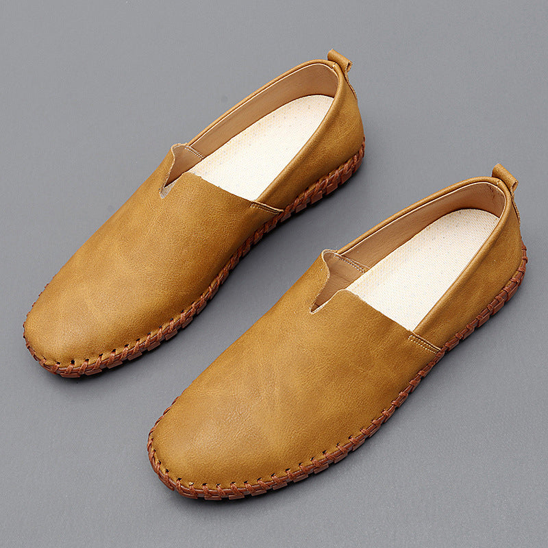 Santorini Leather Loafers - Elegant Comfort Loafers