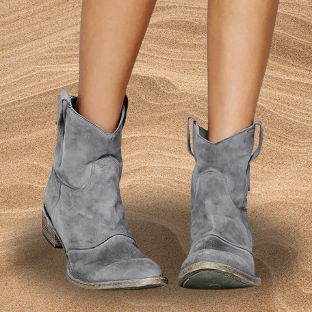 Carlotta — Suede Ankle Boots for Women