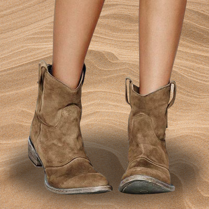 Carlotta — Suede Ankle Boots for Women