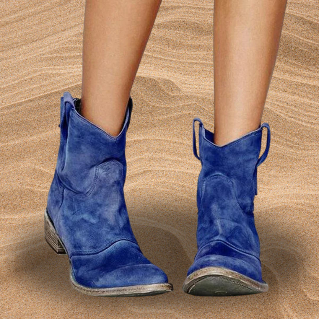 Carlotta — Suede Ankle Boots for Women