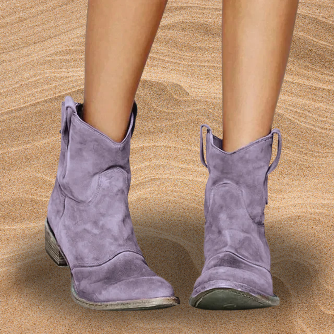 Carlotta — Suede Ankle Boots for Women