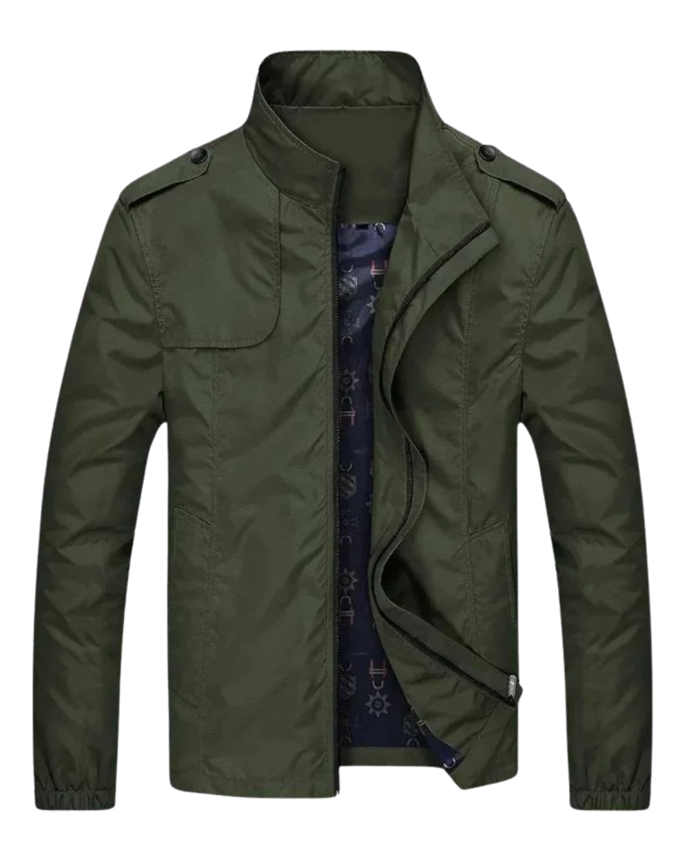 Men's Bomber Jacket - Premium Fabric Lightweight Bomber