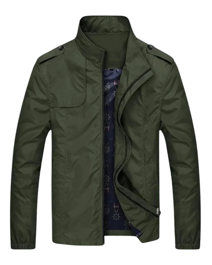 Men's Bomber Jacket - Premium Fabric Lightweight Bomber