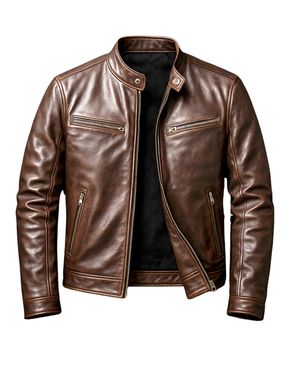 Vintage Leather Jacket - Durable Leather Jacket