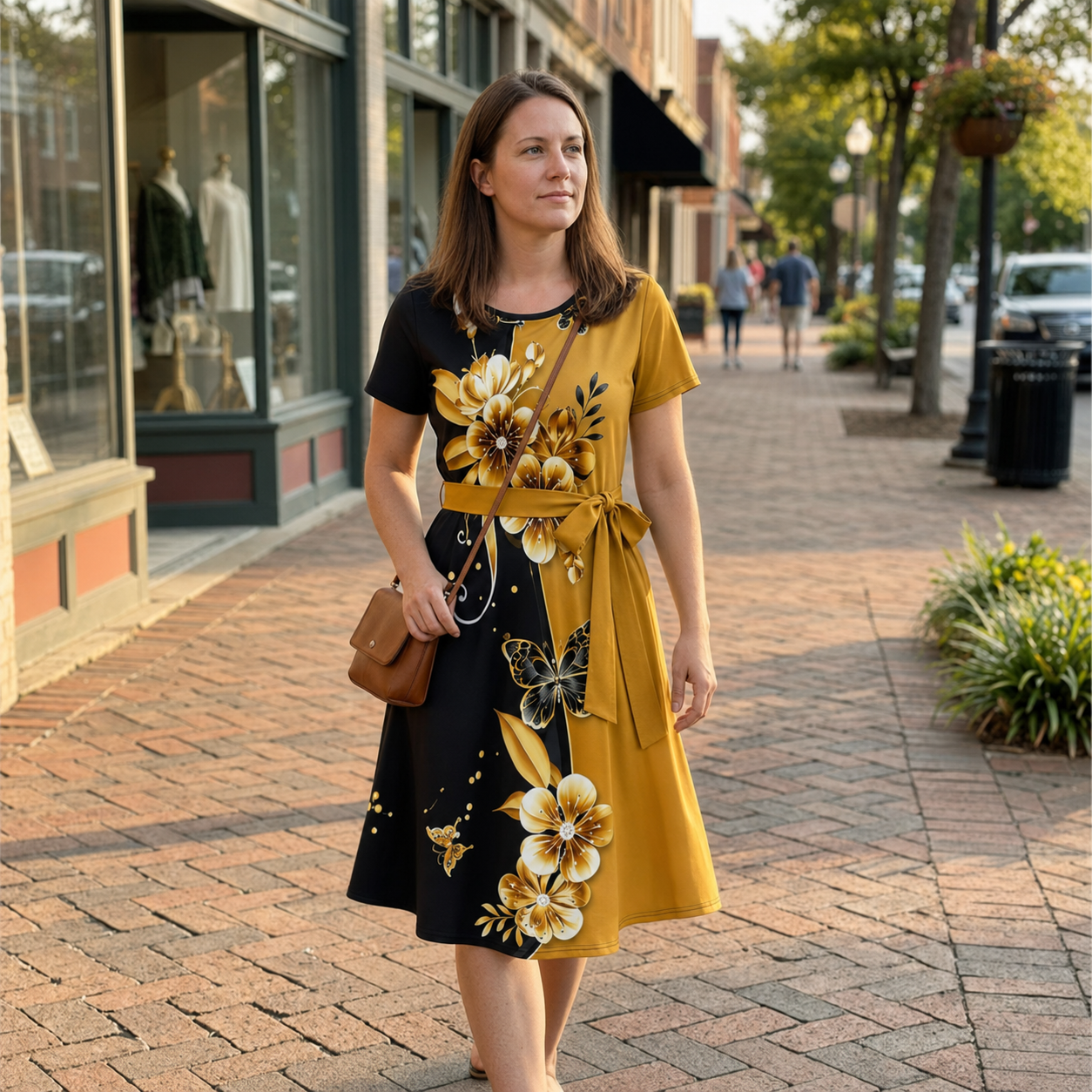 Elaria — Floral Print Dress
