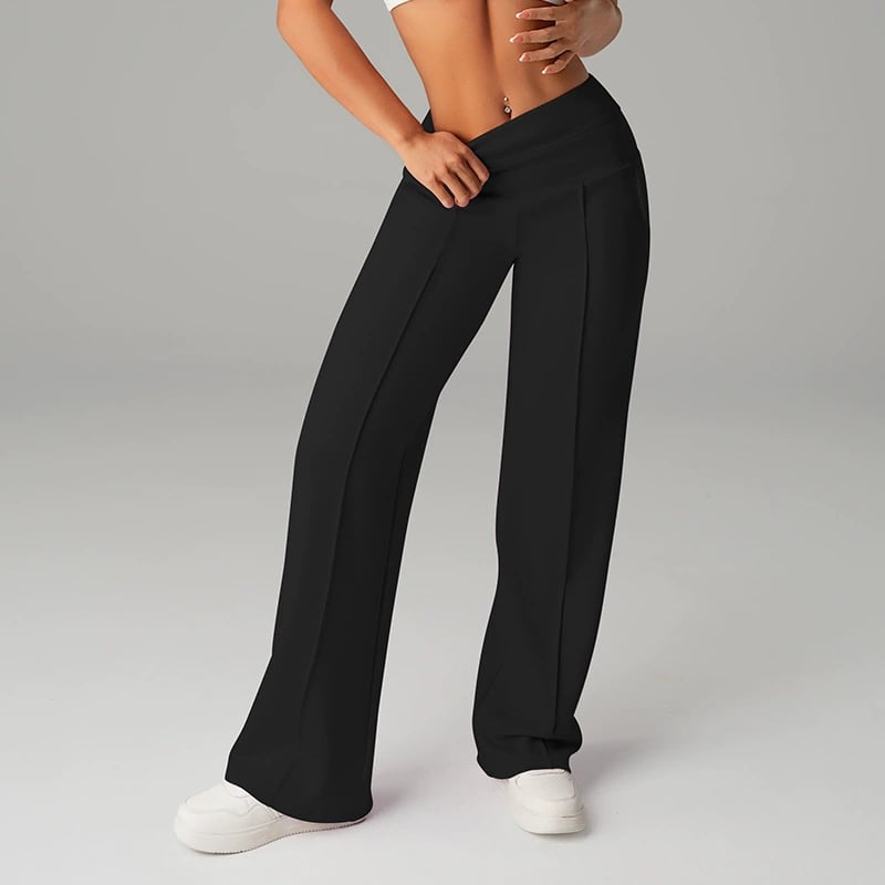 Women's Solid Color Straight Leg Pants