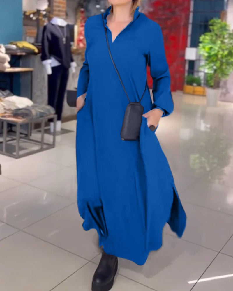 Loose - Casual Maxi Shift Dress