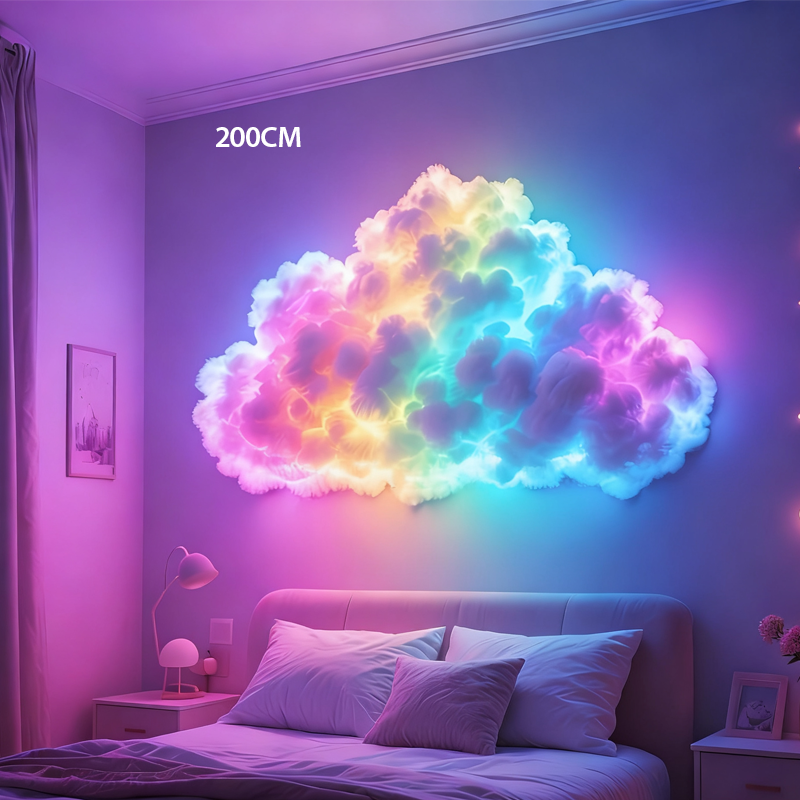 DIY USB Powered LED Thundercloud Light - Unique Decoration