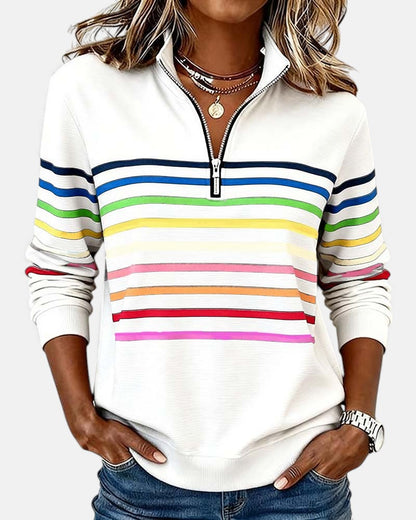 Nina Jumper - Comfortable Striped Jumper