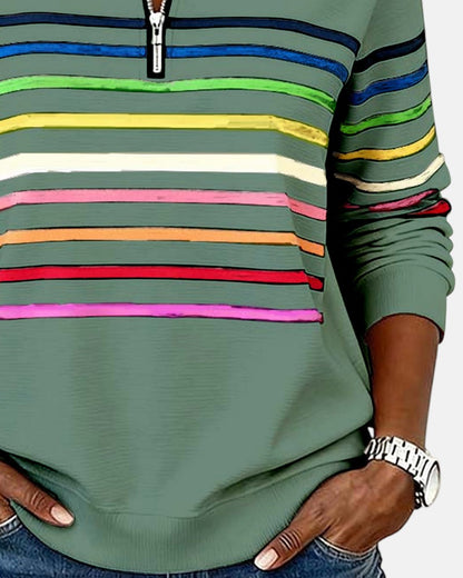 Nina Jumper - Comfortable Striped Jumper