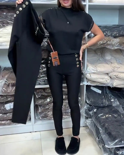 Stylish Stretch Trousers - Comfortable Trousers