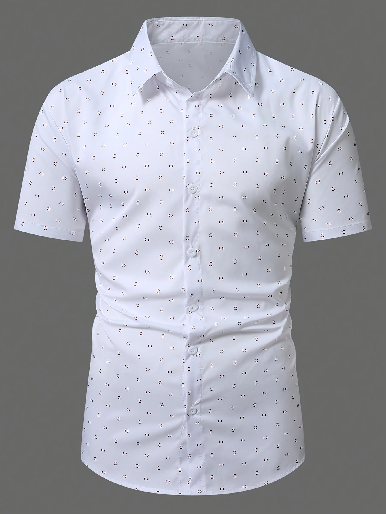 GIULIO - Light Summer Shirt with Print
