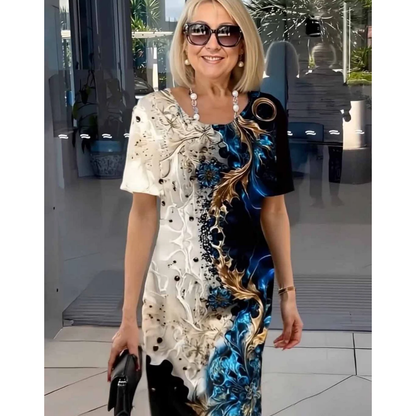 The Rosalia | Relaxed Floral Midi