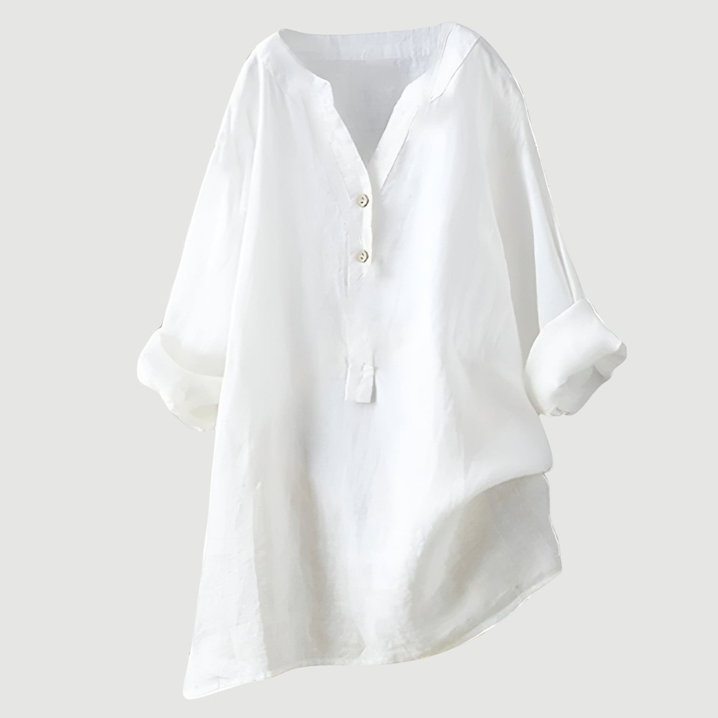 Freja - Effortless Sculpted Elegance Button-Up Shirt