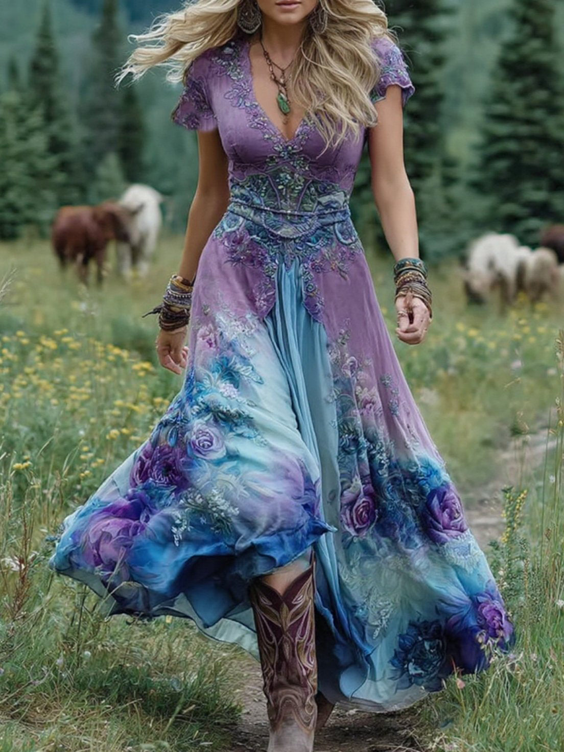Isla Grace Maxi Dress