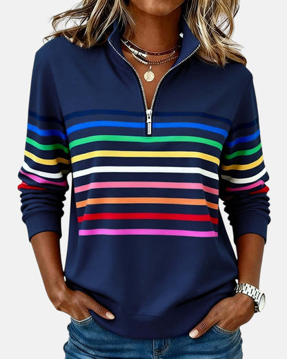 Nina Jumper - Comfortable Striped Jumper