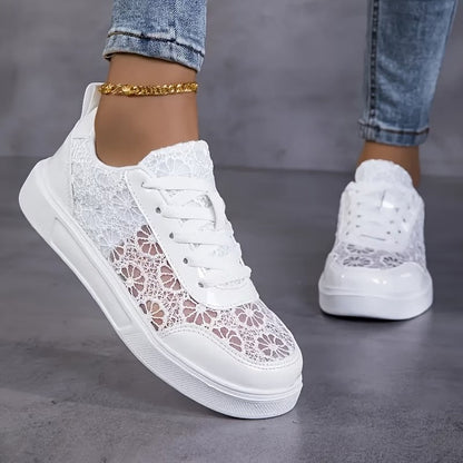 Women’s Mesh Sports Sneakers - Comfortable Everyday Use