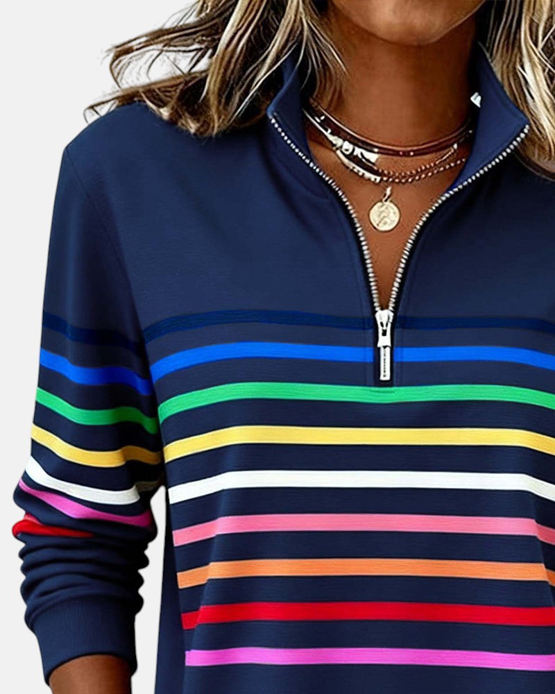 Nina Jumper - Comfortable Striped Jumper