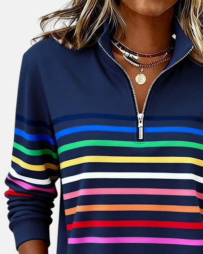 Nina Jumper - Comfortable Striped Jumper