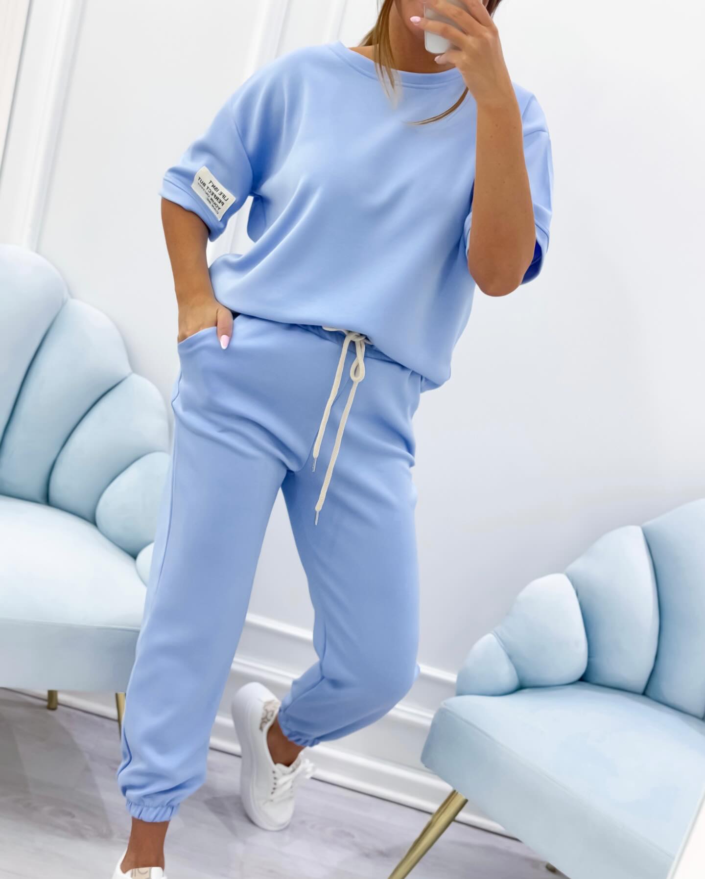 Women's Casual Set - Effortless Stylish Top and Pants