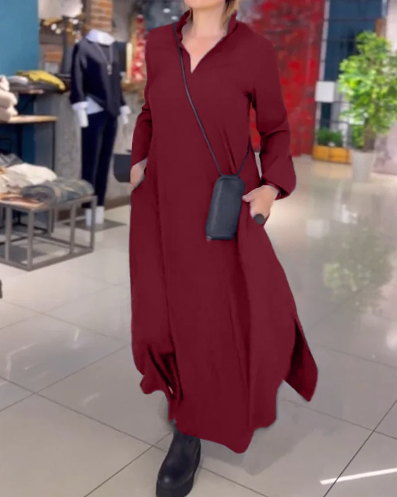 Loose - Casual Maxi Shift Dress