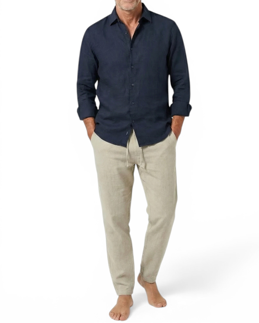 Linen Beach Pants – Relaxed Breathable