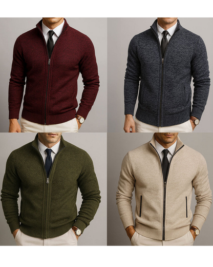LEANDRO | MERINO WOOL CARDIGAN