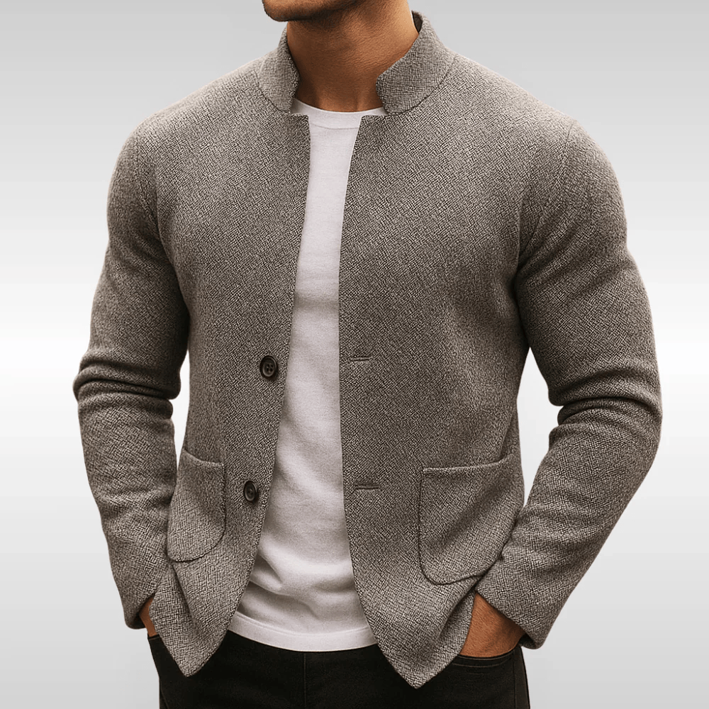 The Louis — Structured Knit Blazer