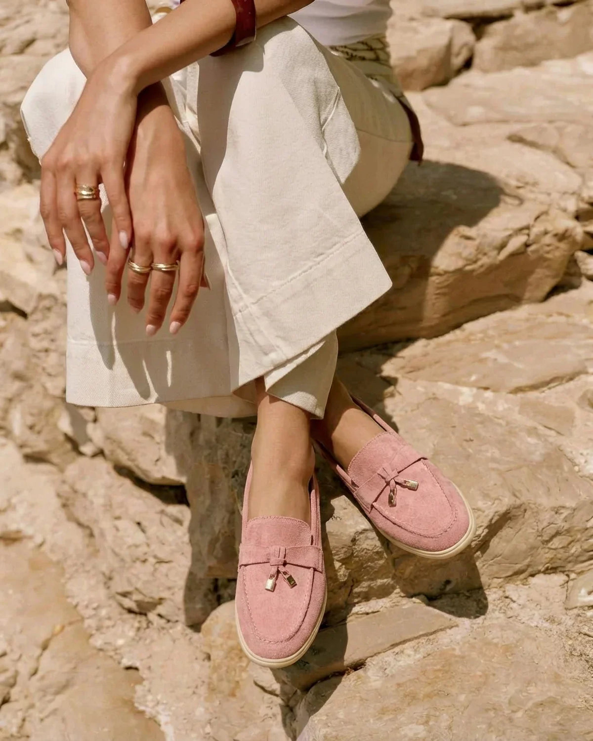 Élora — Cushioned Suede Loafer