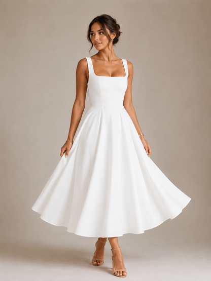 Melis — The Graceful Midi Dress