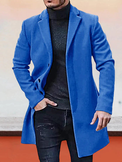 Single-Breasted Buckle Jacket