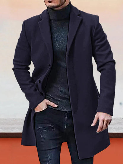 Single-Breasted Buckle Jacket
