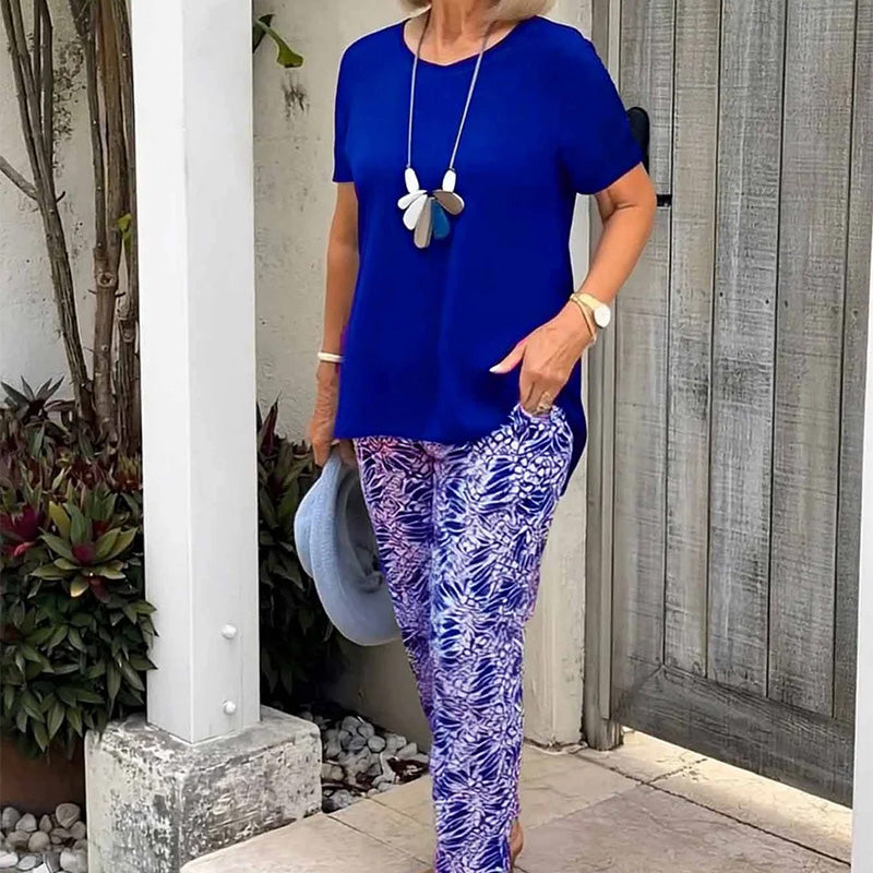 Maria Printed Two-Piece Co-ord