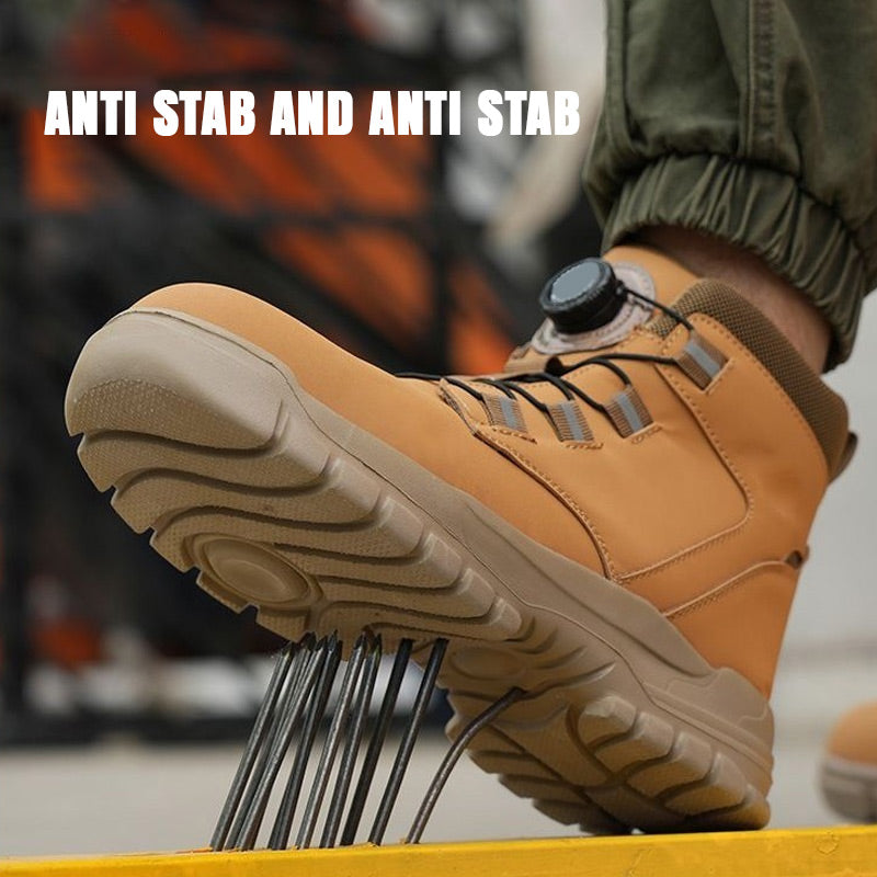 Lightweight Non-slip S3 Safety Boots - Unparalleled Safety and Comfort