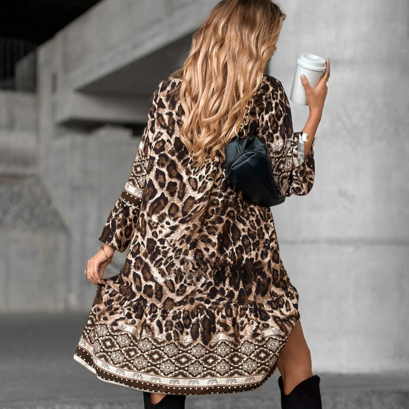 Elegant - Stunning Long-Sleeved Dress