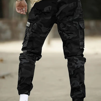 High-Quality Camouflage Trousers for Men - Durable Casual Camo Work Trousers