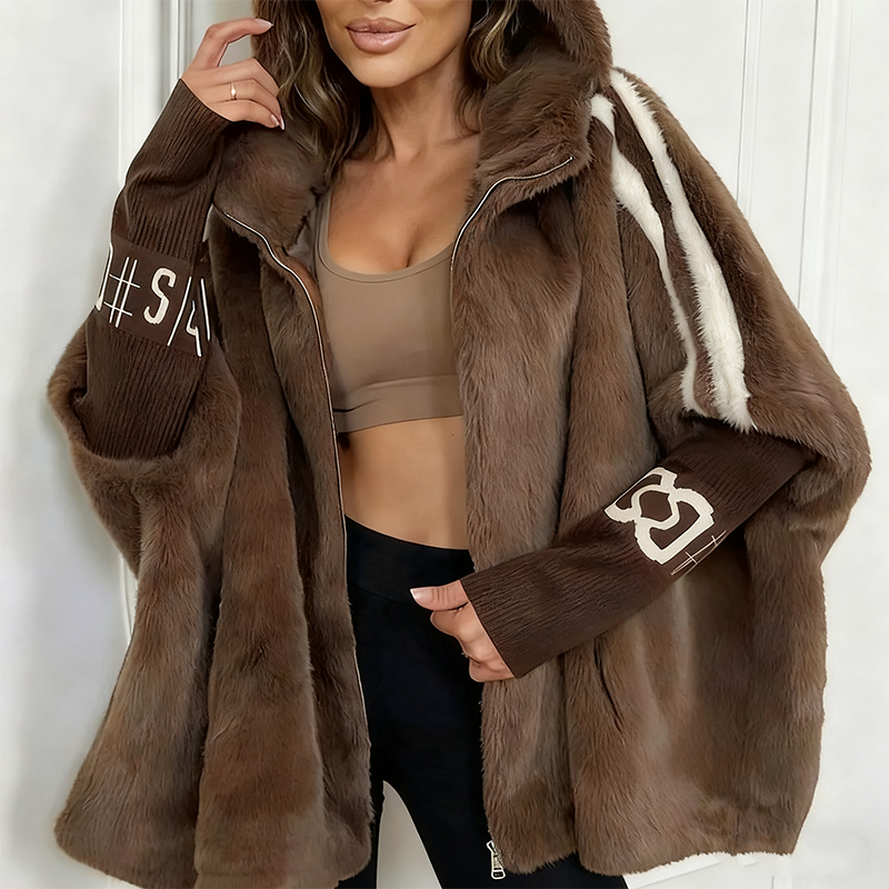 Women's Casual Coat - Ultra-Soft Fleece