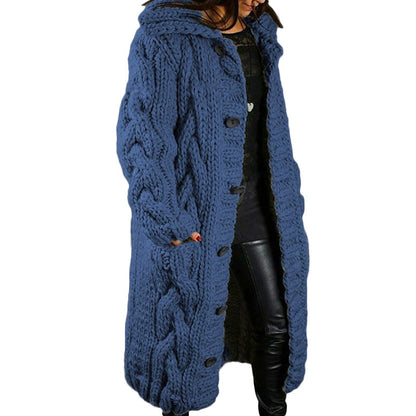 Ondine — Chunky Knit Cardigan Coat