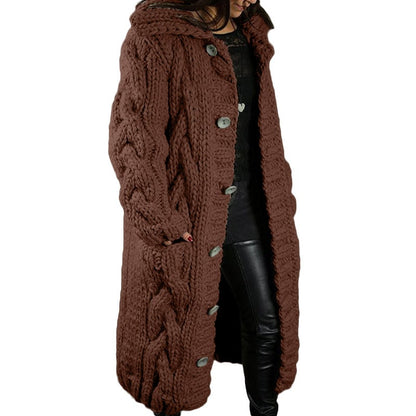 Ondine — Chunky Knit Cardigan Coat
