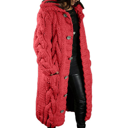 Ondine — Chunky Knit Cardigan Coat